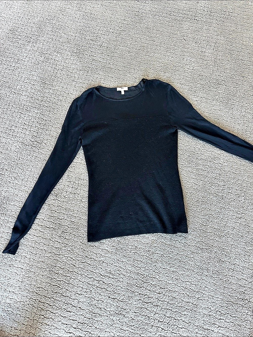 Joie Women's Black Long Sleeve Top